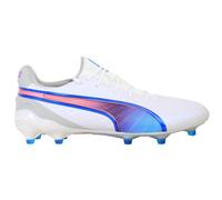 Puma King Ultimate FG/AG Lace-Up Mens White Football Boots 107809_02