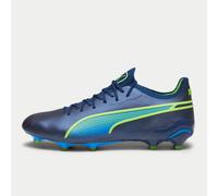 Puma King Ultimate Firm Ground Football Boots 7.5 Blue/Green