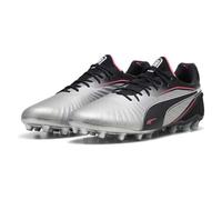 PUMA King Ultimate MG Football Boots UK 6.5 Silver