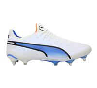 Puma King Ultimate MxSG Lace-Up White Synthetic Mens Football Boots 107098_01