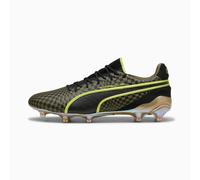 PUMA King Ultimate x Porsche FG/AG Football Boots Unisex, Olive Drab/Black/Gold, size 10.5