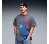 PUMA Lamelo Star Vision Graphic T-Shirt Men, Dusky Grey, size Large