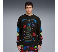 PUMA Lamelo Star Vision Long Sleeve T-Shirt Men, Black, size Small