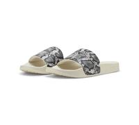 PUMA Leadcat 2.0 Snake Chic Slide Sandalss Women, Alpine Snow/Aged Silver, size 5