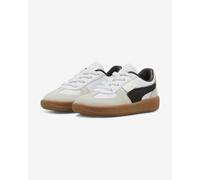 Puma Leather AC Shoes White Beige Black Baby - 20