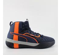 Puma Legacy MM Navy Textile Mens Lace Up Trainers 194048 02 - Blue - Size UK 7.5