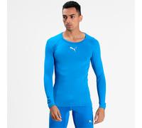 PUMA LIGA Baselayer Tee LS Functional Underwear Men's, Electric Blue Lemonade, S