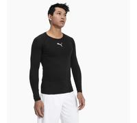 Puma Men's Liga Baselayer Tee Long Sleeve Functional Underwear, Black, X-Large, Manufacturer size(56/58)
