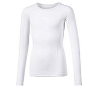 Puma Baselayer Tee Liga Long Sleeve Junior White Size 128