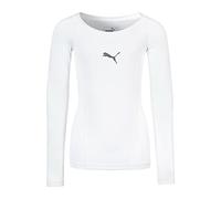 Puma Junior teamLIGA LS Baselayer Tee White