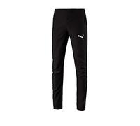 PUMA Liga Sideline Woven Pants Black White, Small