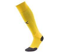Puma LIGA Socks, Unisex Socks, Yellow (Cyber Yellow/Puma Black), 12-14 UK (Manufcturer Size -5)