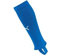 PUMA LIGA Stirrup Core Football Socks - Electric Blue Lemonade/White, Size 2