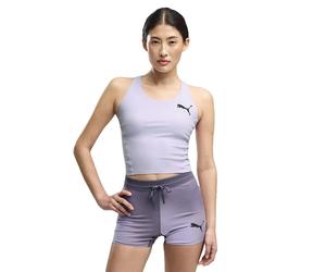 Puma Lightspeed Crop Sports Top Purple M Woman