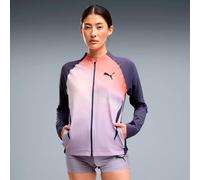 Puma Lightspeed Ultraweave Graphic Running jacket Women - grey, orange, Size S