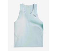 Puma LightSpeed Ultraweave Graphic Sleeveless T-Shirt Blue - M