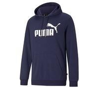 Puma Logo Print Hoodie Blue