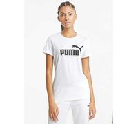 Puma Logo Print T-Shirt White