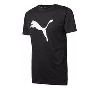 PUMA Logo Printed Short Sleeve TEE Black 518382-02 L
