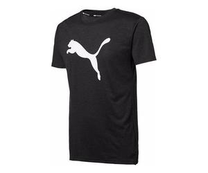 PUMA Logo Printed Short Sleeve TEE Black 518382-02 L