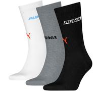 Puma Logo Stacking Crew Socks 3 Pairs