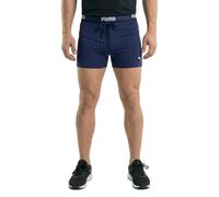 PUMA Men's Logo Swim Trunk (1 Pack), Navy, L