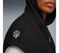 PUMA M GRAPHIC FRENCH TERRY SLEEVELESS HOODIE