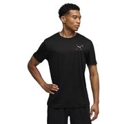 PUMA M Run Illustration Graphic Tee Puma Black