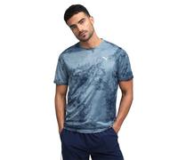 PUMA M TAD Essentials AOP Tee Cool Blue