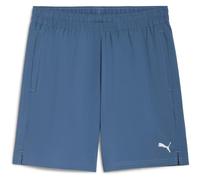 PUMA M TAD Foundations 7" Woven Short W/Zip Pockets Dark Indigo