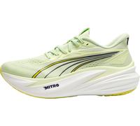 Puma MagMax Nitro 2 Mens Running Shoes Green Cushioned Comfort Sports Trainers