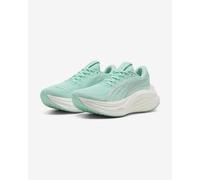 Puma MagMax Nitro Womens Running Shoes Green Cushioned Comfort Sports Trainers