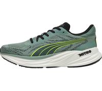 Puma Magnify Nitro 2 Mens Running Shoes Green Cushioned Comfort Sports Trainers