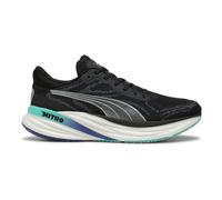 Puma Magnify Nitro 2 Neutral Running Shoe Men - Black, Turquoise, Size 9.5