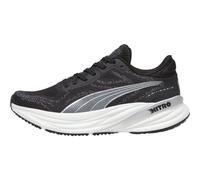 PUMA Magnify Nitroâ¢ 2 Women's Running Shoes, Black/White/Silver, size 5.5
