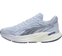 Puma Magnify Nitro 2 Womens Running Shoes Blue Cushioned Comfort Sports Trainers