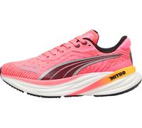 Puma Magnify Nitro 2 Womens Running Shoes Pink Cushioned Comfort Sports Trainers