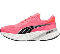 Puma Magnify Nitro 2 Womens Running Shoes Pink Cushioned Comfort Sports Trainers