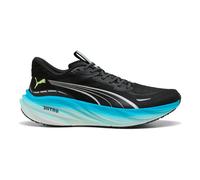 Puma Magnify Nitro 3 Mens Running Shoes Black Cushioned Comfort Sports Trainers