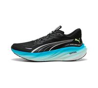 Puma Magnify NITRO 3 Shoes Black Blue AW25, Size 42,5 - EUR