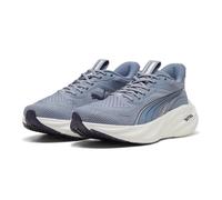 Puma Magnify Nitro 3 Women's Running Shoes | UK 6 in Grey Sky/Deep Plum/Vibrant Silver