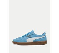 Puma male Palermo Suede Trainers - 8 - Blue Mix, Blue Mix
