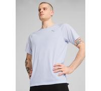Puma male Run Velocity Tri-Blend Training T-Shirt - M - Lilac, Light Blue,Lilac