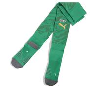 PUMA Mens Manchester City 25/26 Goalkeeper Socks Green Size UK 12-2