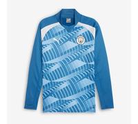Puma Manchester City 23 24 LS Pre Match Sweat Top