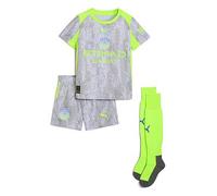 Puma Manchester City 25/26 3Rd Minikit, Green, Size 4-5 Years Green