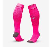 PUMA Mens Manchester City 25/26 Goalkeeper Socks Pink Size UK 6-8