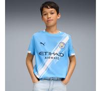 Manchester City Puma Football Home Shirt Jersey Youth 2025-26 Blue