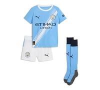 Puma Manchester City 25/26 Home Minikit, Blue, Size 4-5 Years Blue