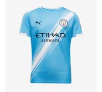 PUMA Manchester City FC Kids' Home Jersey 25/26, Blue (Team Light Blue x White), 116